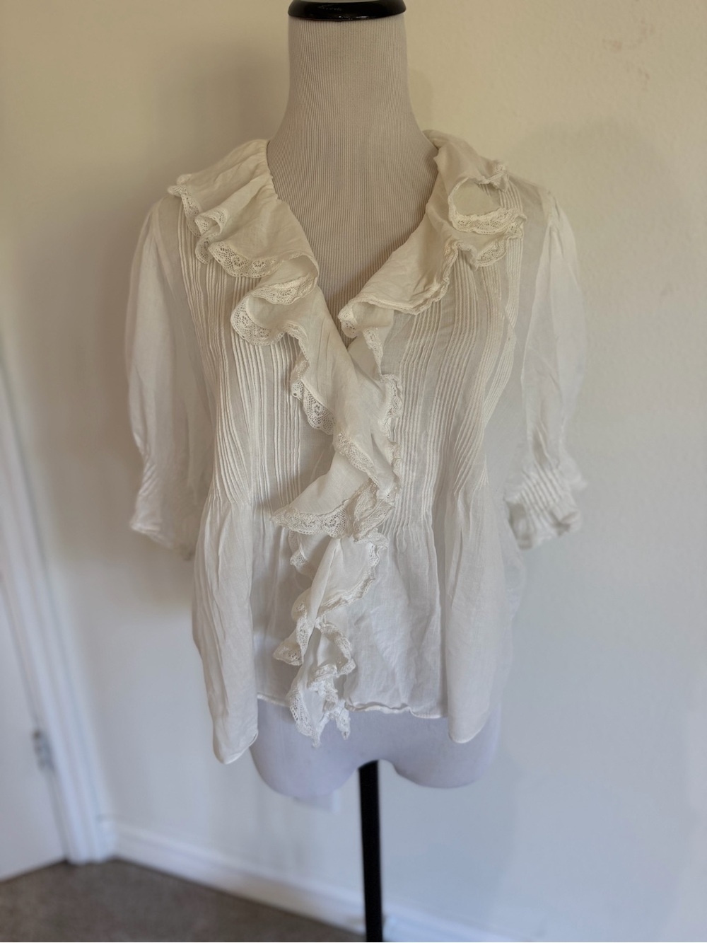 Beautiful DÔEN Henri Blouse small